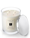 Reminiscent of the scent of limes carried on a Caribbean sea breeze, Lime Basil & Mandarin has become a modern classic for men and women. Fresh limes and zesty mandarins are undercut by peppery basil and aromatic white thyme in this alluring signature blend. Lime Basil & Mandarin Luxury Candle envelops a room and lingers for hours to create an ambiance of warmth, sophistication and style. It is the ultimate luxury. 2.5kg.