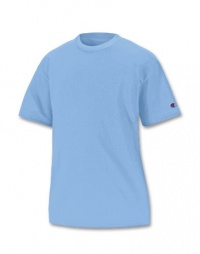 Champion T435 Youth Tagless T-Shirt - Light Blue - Medium Champion T435 Youth Tagless T-Shirt - Light Blue - Medium