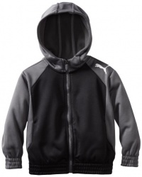Puma - Kids Boys 2-7 Tod Performance Fleece Jacket, Grey, 4T Puma - Kids Boys 2-7 Tod Performance Fleece Jacket, Grey, 4T