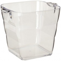 Prodyne AB-17 Viva Acrylic Square Wine Bucket, Clear Prodyne AB-17 Viva Acrylic Square Wine Bucket, Clear