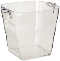 Prodyne AB-17 Viva Acrylic Square Wine Bucket, Clear