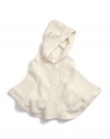 GUESS Kids Girls Sweater Poncho, CREAM (10/12)