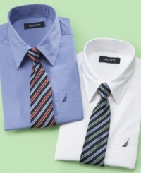 This stylish two-piece set takes the guesswork out of spiffing up and they're great for school uniforms as well! This stylish two-piece set takes the guesswork out of spiffing up and they're great for school uniforms as well!