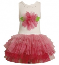 Size-6, Pink, BNJ-7022R Pink Mesh Flower Glittered Tulle Tutu Dress,R37022 Bonnie Jean Little Girls Special Occasion Flower Girl Dance Party Dress Size-6, Pink, BNJ-7022R Pink Mesh Flower Glittered Tulle Tutu Dress,R37022 Bonnie Jean Little Girls Special Occasion Flower Girl Dance Party Dress