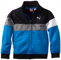 Puma - Kids Boys 2-7 Blocked Jacket, Imperial Blue, 6 Puma - Kids Boys 2-7 Blocked Jacket, Imperial Blue, 6