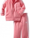 adidas Baby-Girls Infant Iconic Tricot Set