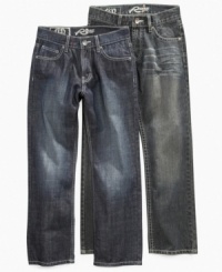 A subtle fade on these Stephen jeans from Request gives his style a fresh style that makes them perfect for a sunny day. A subtle fade on these Stephen jeans from Request gives his style a fresh style that makes them perfect for a sunny day.