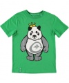 LRG Royal Tummy T-Shirt (Sizes 8 - 20) - kelly green, 10 - 12