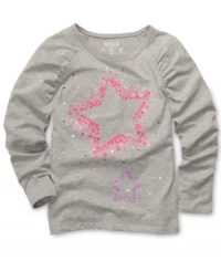 Soft cotton and soft colors. She'll love the dainty look these pastel graphic tees from Osh Kosh add to her wardrobe. Soft cotton and soft colors. She'll love the dainty look these pastel graphic tees from Osh Kosh add to her wardrobe.
