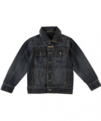 Sean John Smooth Moves Denim Jacket (Sizes 8 - 20) - rust, 18