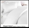 Royal Hotel's Solid White 1200-Thread-Count 4pc King Bed Sheet Set 100-Percent Egyptian Cotton, Sateen Solid, Deep Pocket, 1200 TC