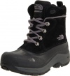 The North Face Chilkats Boot - Boys' Black/Zinc Grey, 1.0