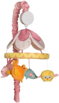 Kids Line Dena Happi Tree Musical Mobile, Pink Kids Line Dena Happi Tree Musical Mobile, Pink