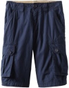 Tommy Hilfiger Boys 8-20 Back Country Cargo Short, Swim Navy, 12/Regular