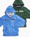 Keep him zipped up in comfort with this thick hoodie from Tommy Hilfiger, one of Macy's favorite brands.