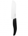 Miyako 5 Ceramic Santoku Knife, Glossy White