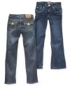 As all-American as baseball, these Levi's flare jeans are a homerun wardrobe essential.
