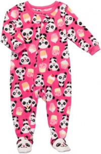 Carter's Girls Fleece Footed Blanket Sleeper Pajamas - Panda and Cupcakes Carter's Girls Fleece Footed Blanket Sleeper Pajamas - Panda and Cupcakes