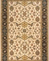 Area Rug 3x5 Rectangle Traditional Charcoal Color - Momeni Persian Garden Rug from RugPal