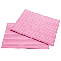 Haan MF2P 2-Ultra Microfiber Cleaning Pads, Pink Haan MF2P 2-Ultra Microfiber Cleaning Pads, Pink