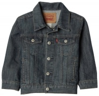 Levi's Boys 2-7 Trucker Jacket, CAPTAIN, 4 Levi's Boys 2-7 Trucker Jacket, CAPTAIN, 4
