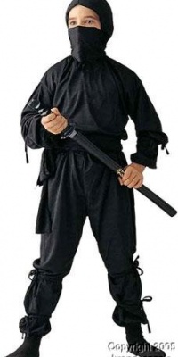 Ninja Child Costume By RG Child Medium (8-10)