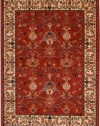 Karastan English Manor Collection William Morris Red 5'7 X 7'11