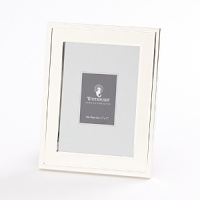 Classic in design and styling, our silverplated frames are an example of great taste. A perfect selection to celebrate most any occasion. The Classic frames are crafted of heavy-gauge brass and richly silverplated. The frame back is rich black velvet with a Waterford Seahorse insignia at the top. Classic in design and styling, our silverplated frames are an example of great taste. A perfect selection to celebrate most any occasion. The Classic frames are crafted of heavy-gauge brass and richly silverplated. The frame back is rich black velvet with a Waterford Seahorse insignia at the top.