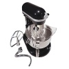 Designed for the home baker with a professional mindset, this versatile stand mixer contains everything you need to mix dough faster and better. Components include wire whip, burnished flat beater, pouring shield and PowerKnead™ spiral dough hook, which replicates hand-kneading to handle 20% more dough than previous models. One-year limited warranty. Qualifies for Rebate