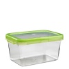 OXO Good Grips LockTop 74.4-Ounce Rectangle Container with Green Lid
