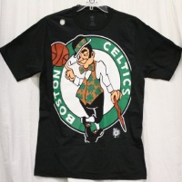 NBA Boston Celtics T Shirt Big Logo Short Sleeve T- Shirt (Black XX-Large) NBA Boston Celtics T Shirt Big Logo Short Sleeve T- Shirt (Black XX-Large)