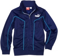 Puma - Kids Boys 2-7 Jacket, Blue Depths, 6