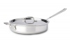 All Clad Stainless Steel 3-Quart Saute Pan with Lid