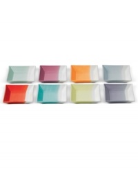 Designed to commemorate Royal Doulton's founding year, these square 1815 trays are crafted using traditional technique and embossed with an 1815 mark. Colorful half-dipped glazes give basic porcelain an artisan feel. Designed to commemorate Royal Doulton's founding year, these square 1815 trays are crafted using traditional technique and embossed with an 1815 mark. Colorful half-dipped glazes give basic porcelain an artisan feel.