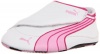 Puma Drift Cat 4 LW Crib Shoe (Infant/Toddler),White/Lilac Sachet/Magenta,4 M US Toddler