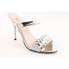 E! Live From The Red Carpet E0010 Open Toe Open Toe Shoes Silver Womens