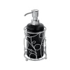 InterDesign Twigz Soap Pump, Silver/Black