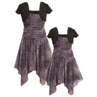 Size-4 BNJ-3086B PURPLE BLACK FLORAL PRINT MOCK-LAYER TWOFER ASYMMETRIC HEM Special Occasion Flower Girl Party Dress,Bonnie Jean B33086 LITTLE GIRLS Size-4 BNJ-3086B PURPLE BLACK FLORAL PRINT MOCK-LAYER TWOFER ASYMMETRIC HEM Special Occasion Flower Girl Party Dress,Bonnie Jean B33086 LITTLE GIRLS