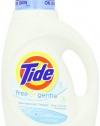 Tide Free And Gentle Liquid Laundry Detergent 2 X 50 Fl Oz