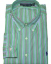 Ralph Lauren Men Classic Fit Pony Logo Striped Shirt