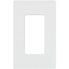 Lutron CW-1-WH 1-Gang Claro Wall Plate, White