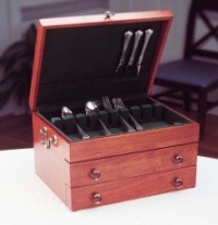 Reed & Barton Bristol Grande 43CF Flatware Chest Reed & Barton Bristol Grande 43CF Flatware Chest