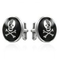 Stainless Skull Cufflinks by Cuff-Daddy Stainless Skull Cufflinks by Cuff-Daddy