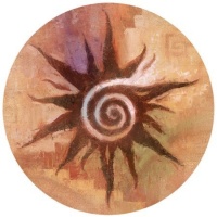 Thirstystone Coasters - Spiral Sun Thirstystone Coasters - Spiral Sun