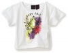 Baby Phat - Kids Girls 7-16 Glitter Tee, White, Large