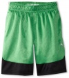 Puma - Kids Boys 2-7 Little Pieced Short, Green, 5