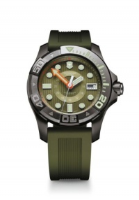 Victorinox Swiss Army Dive Master 500m Olive Rubber Strap Men's Watch - V241560 Victorinox Swiss Army Dive Master 500m Olive Rubber Strap Men's Watch - V241560