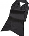 Us Angels Girls 7-16 Silky Taffeta Sash, Black, 4-14