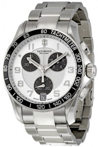 Victorinox Swiss Army Chrono Classic Silver Dial Mens Watch 241495 Victorinox Swiss Army Chrono Classic Silver Dial Mens Watch 241495