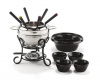 Trudeau Century 15-Piece Stainless-Steel 42-Ounce Fondue Set